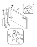 Freezer outer door