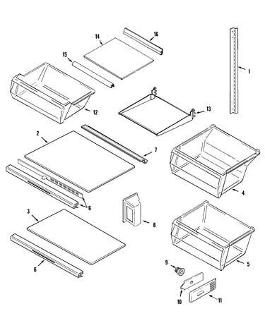 Shelves & accessories
