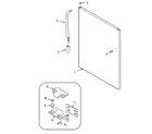 Maytag MTB1950GRW fresh food outer door diagram