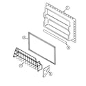 Crosley CT21G7W freezer inner door diagram