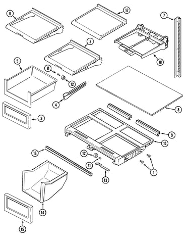 Shelves & accessories