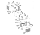 Amana ES2183S-P9938607R cabinet diagram