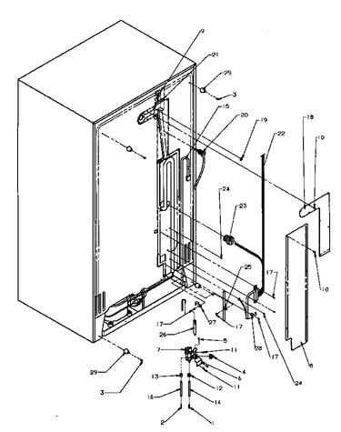 Cabinet back