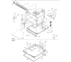 Amana CRC518T2-P1304452M controls/basepan diagram