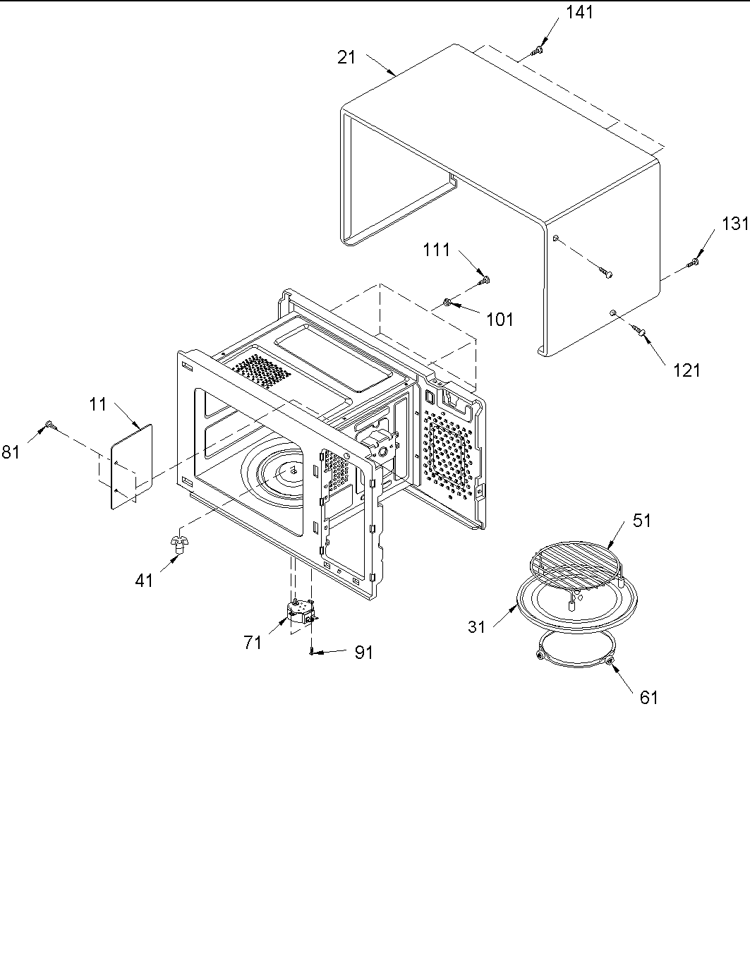 Oven cavity