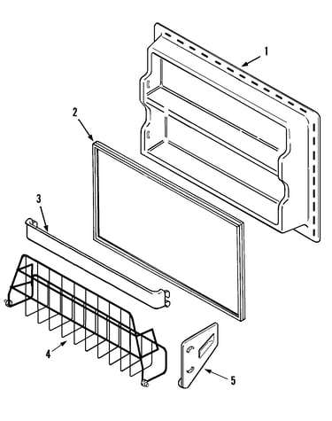Freezer inner door