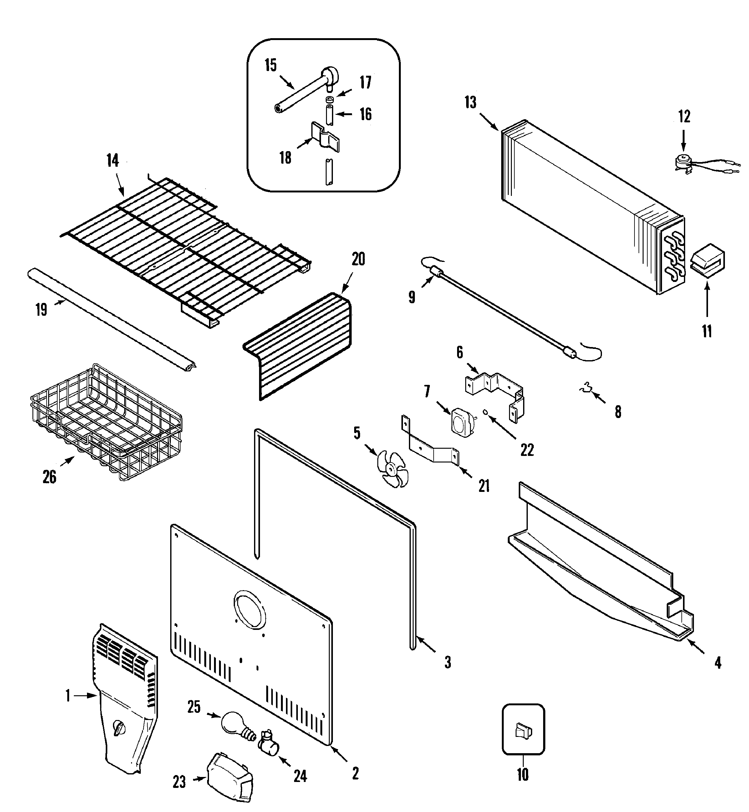 Freezer compartment