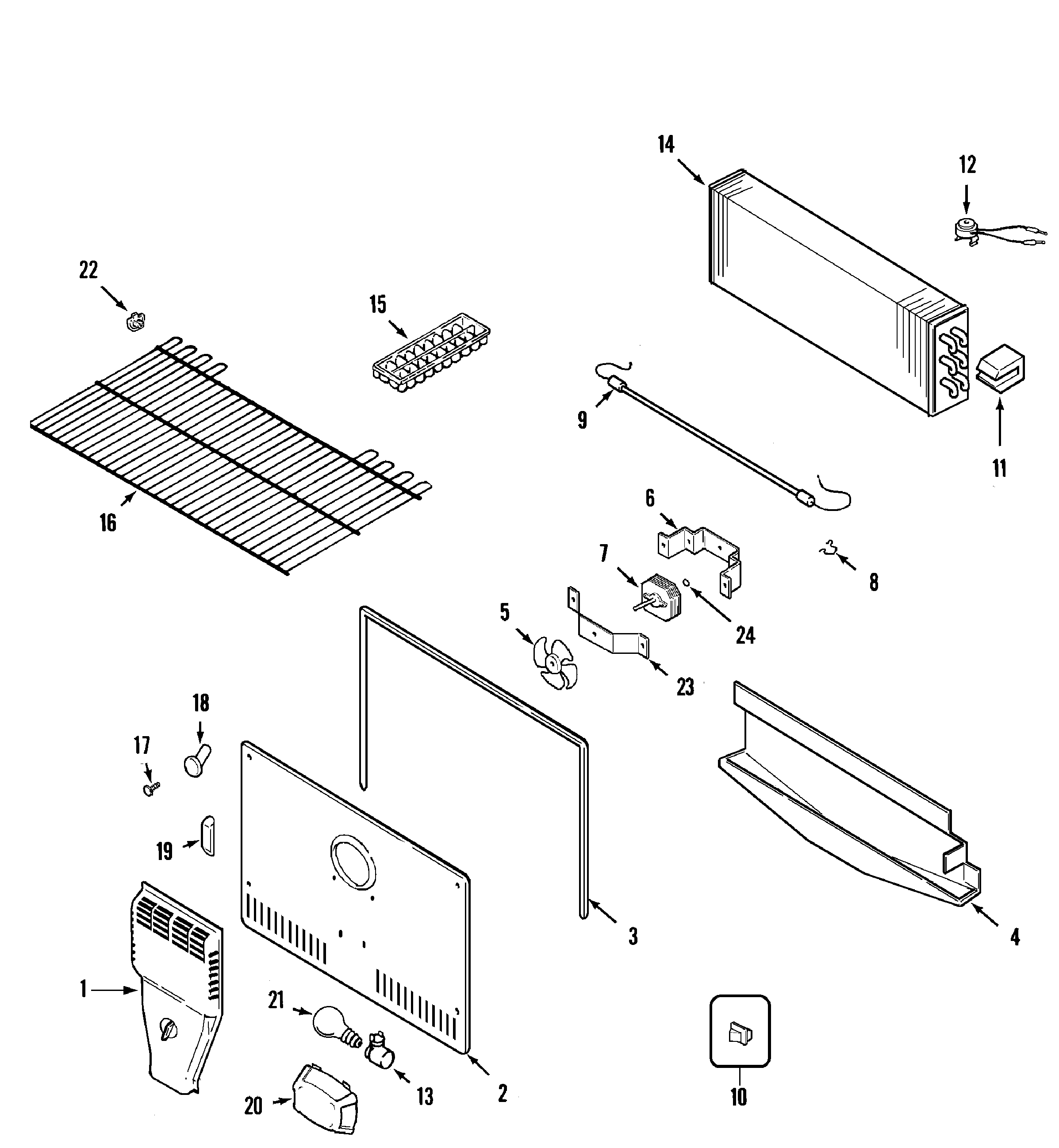 Freezer compartment