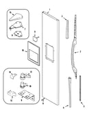 Freezer outer door