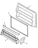 Freezer inner door
