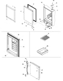 Refrigerator door