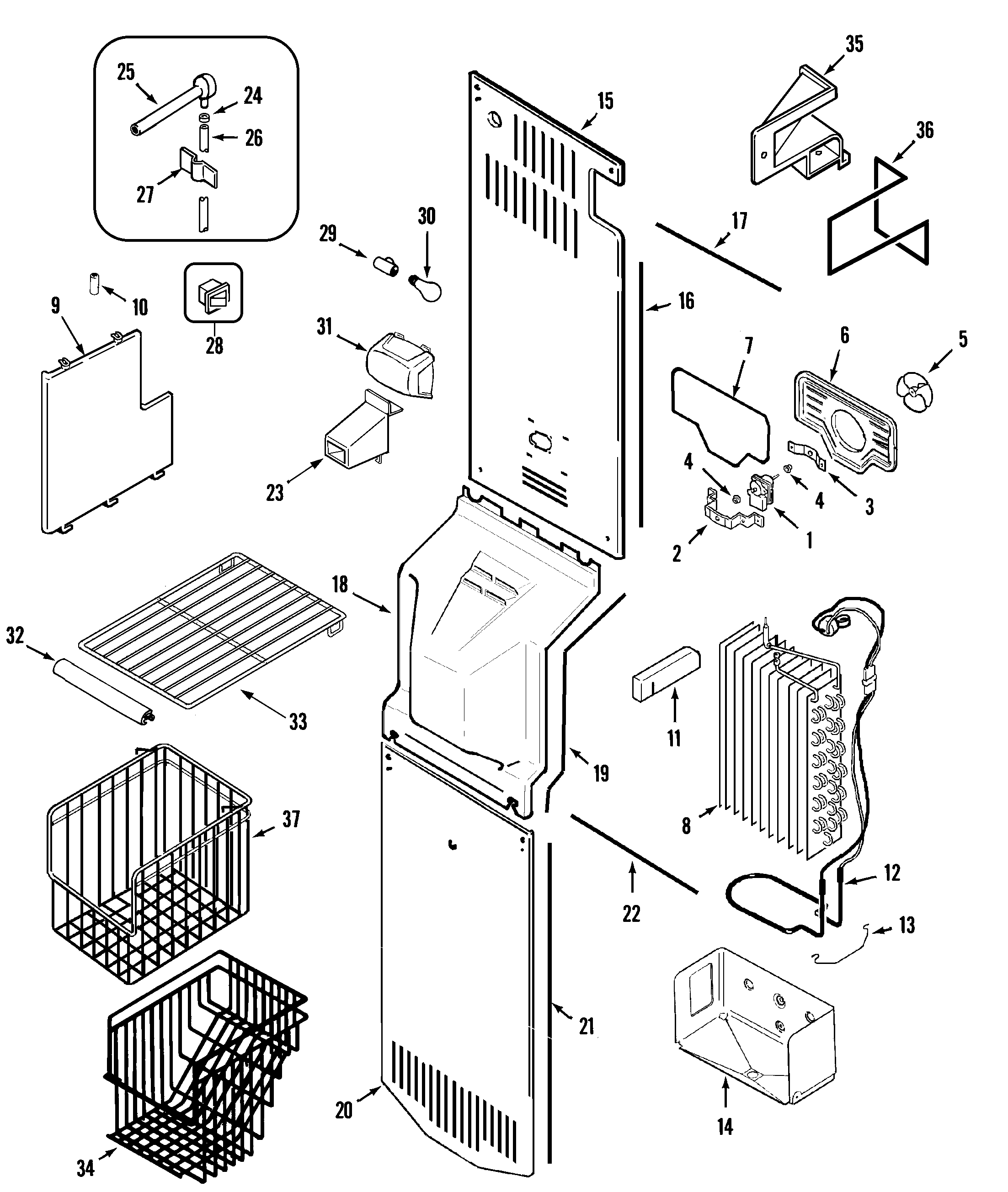 Freezer compartment