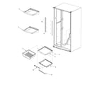 Kenmore 59653462302 deli and ref shelf diagram