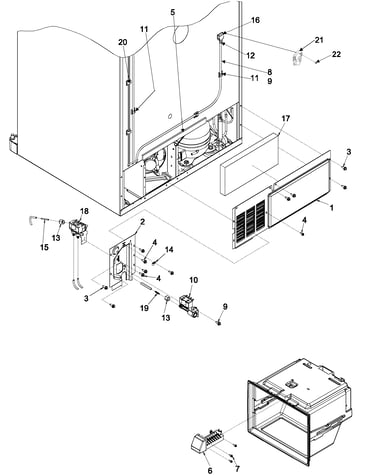 Cabinet back