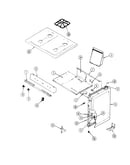 Control panel/top assembly/body