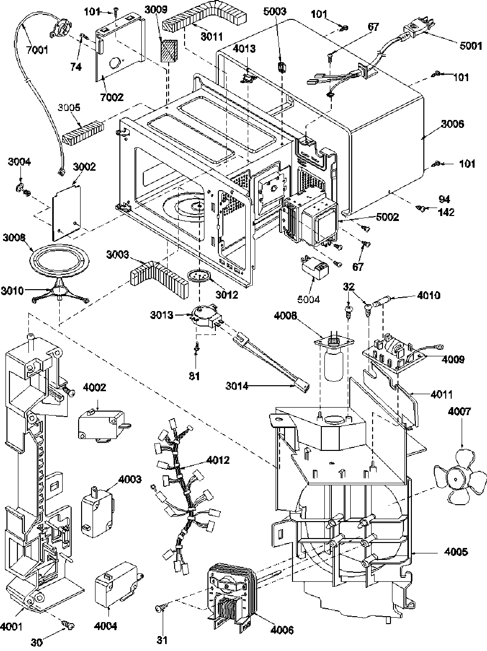 Internal components