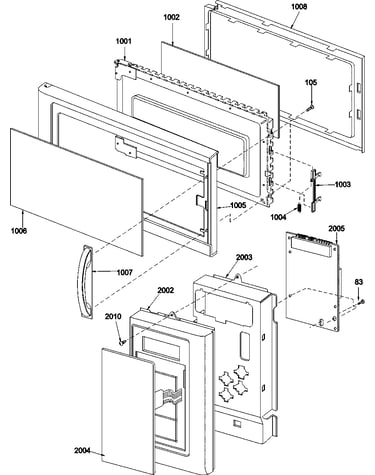 Door & control panel