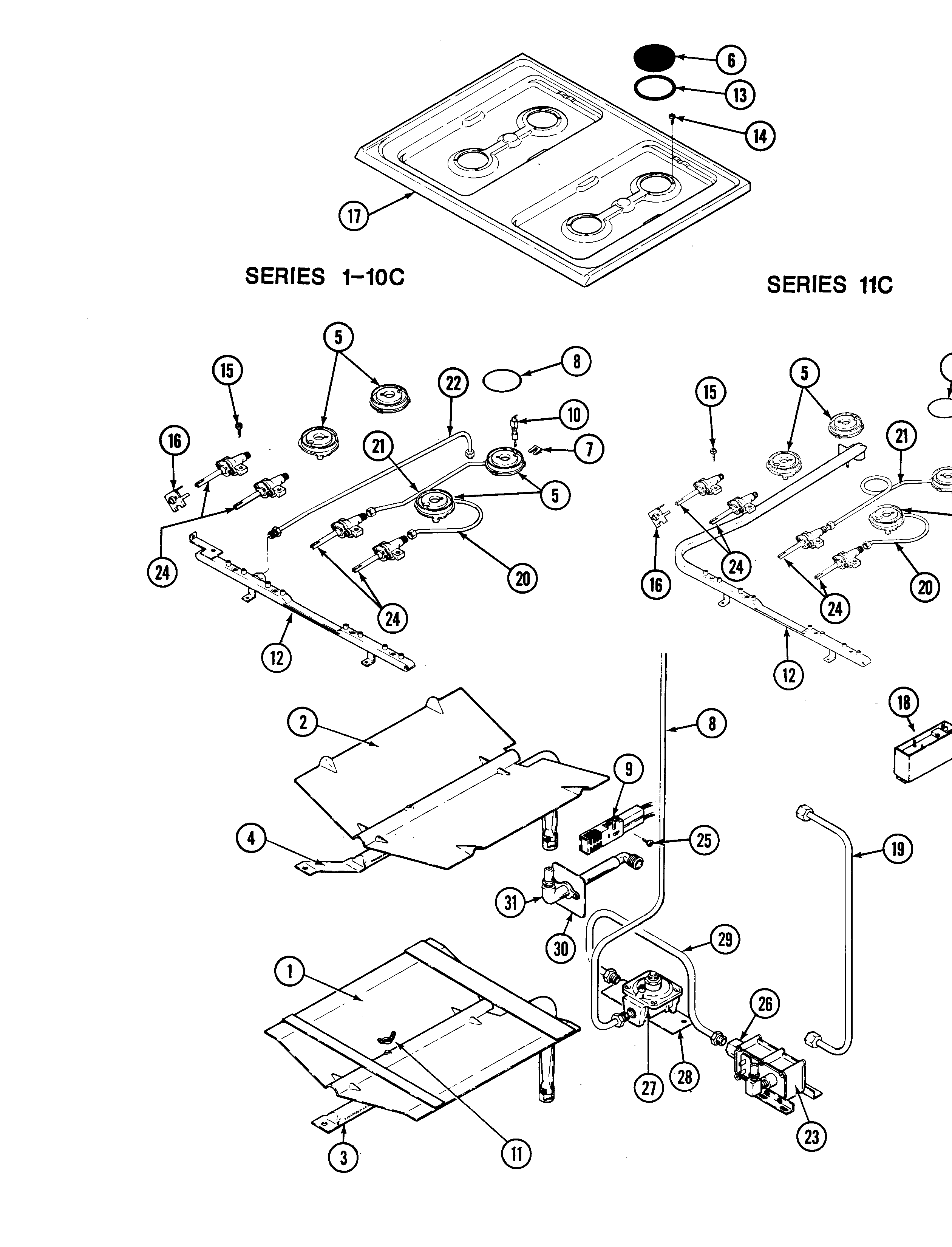 Control parts