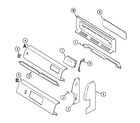 Maytag D31113XATL control panel (xaal, xawl) diagram