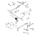 Maytag D31113XATL gas controls diagram