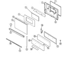 Maytag D31113XATL door/drawer diagram