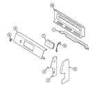 Maytag D31113XATL control panel (xatl) diagram