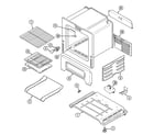Crosley C31113XAW oven/base diagram
