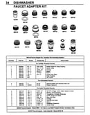 Faucet adapter kit (unthreaded)