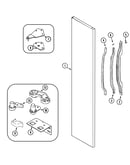Freezer outer door