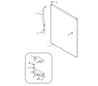 Maytag MTF2176HRW fresh food outer door diagram