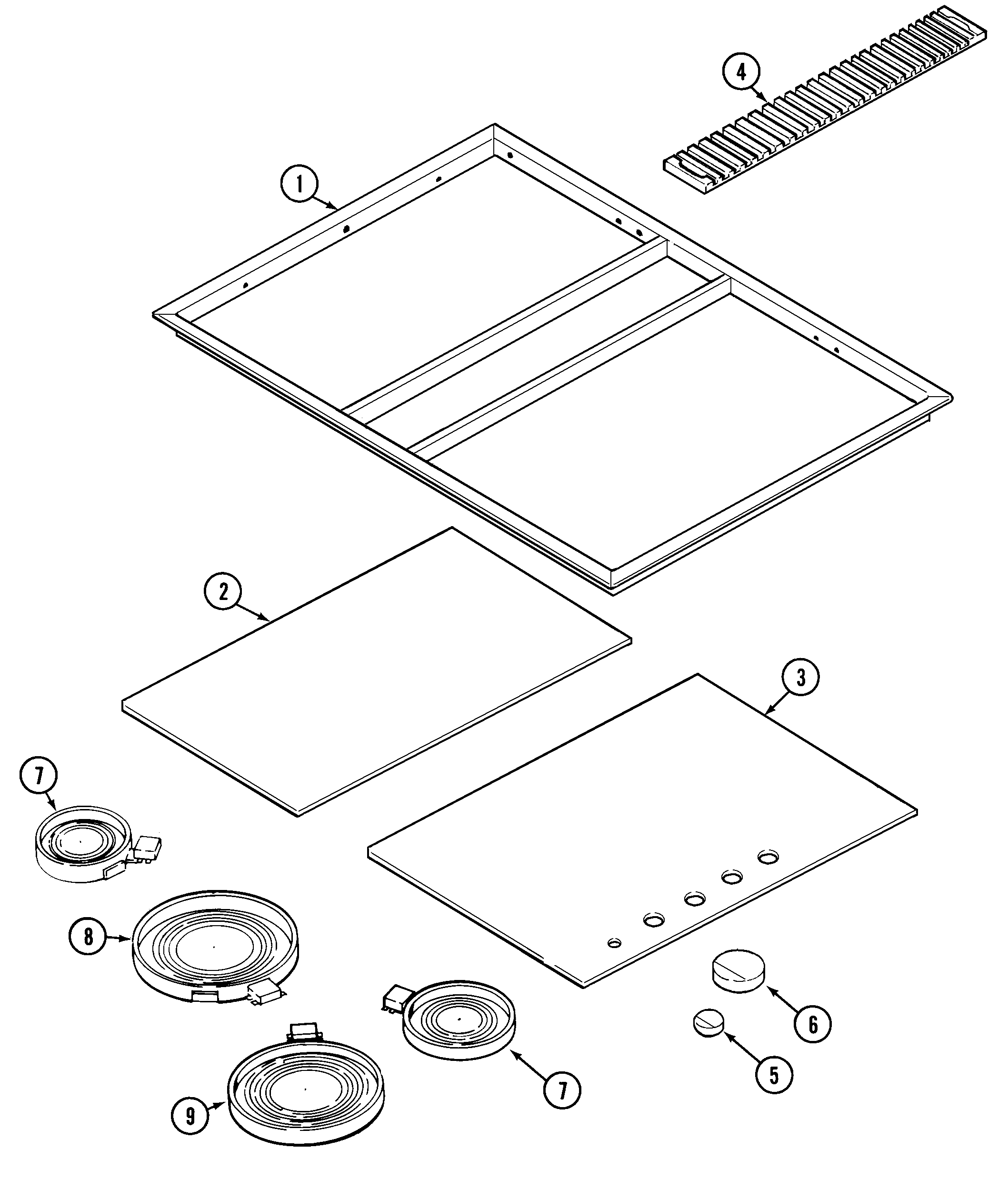 Top assembly