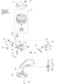 Motor, belt, pump, and idler assy