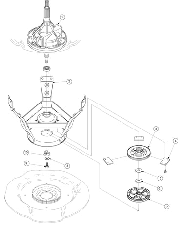 Bearings, brake, and transmission
