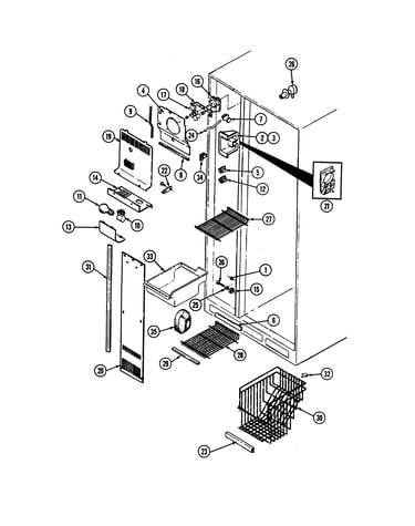 Freezer compartment