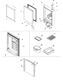 Refrigerator door