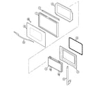 Jenn-Air W30400BC door diagram