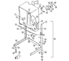 Maytag LSE7806BCE cabinet-dryer diagram