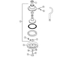 Maytag LSE7806BCE clutch & brake diagram