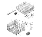 Maytag MDB6658AWS track & rack assembly diagram