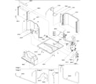 Amana 12M32PBEH-P1230812R chassis assembly diagram