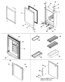 Refrigerator door