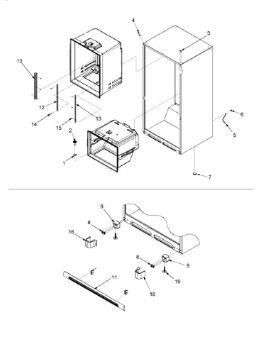Interior cabinet