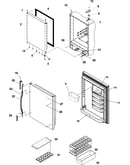 Refrigerator door