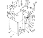 Maytag LSE7804ACE cabinet diagram