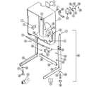 Maytag LSE7804ADL cabinet-dryer diagram