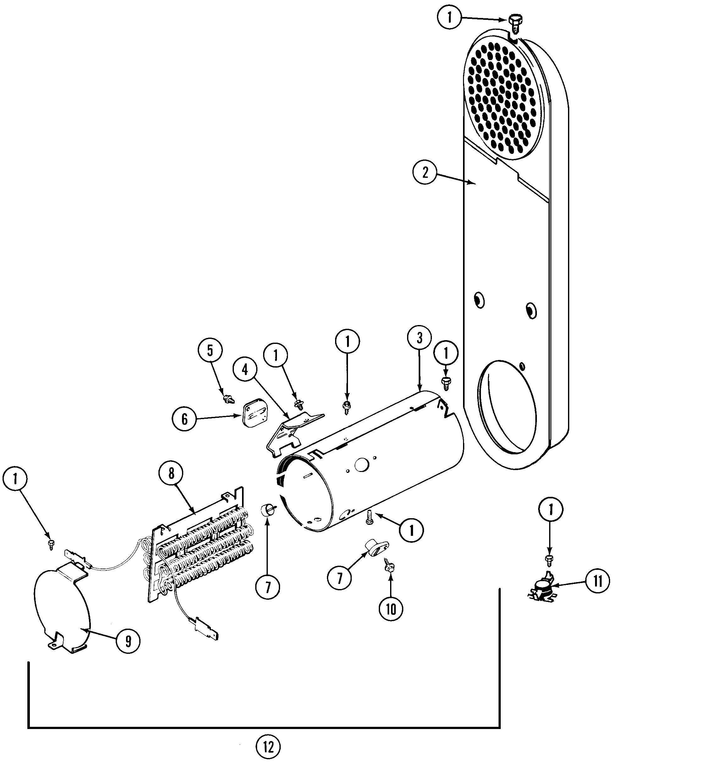 Heater (lse7804acm & adm)