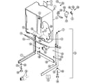 Maytag LSG9904AAL cabinet-dryer diagram