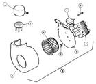 Maytag DWU8270BBE blower diagram