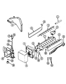 Optional ice maker kit (ice)