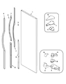 Fresh food outer door (jsd2789heb/w)